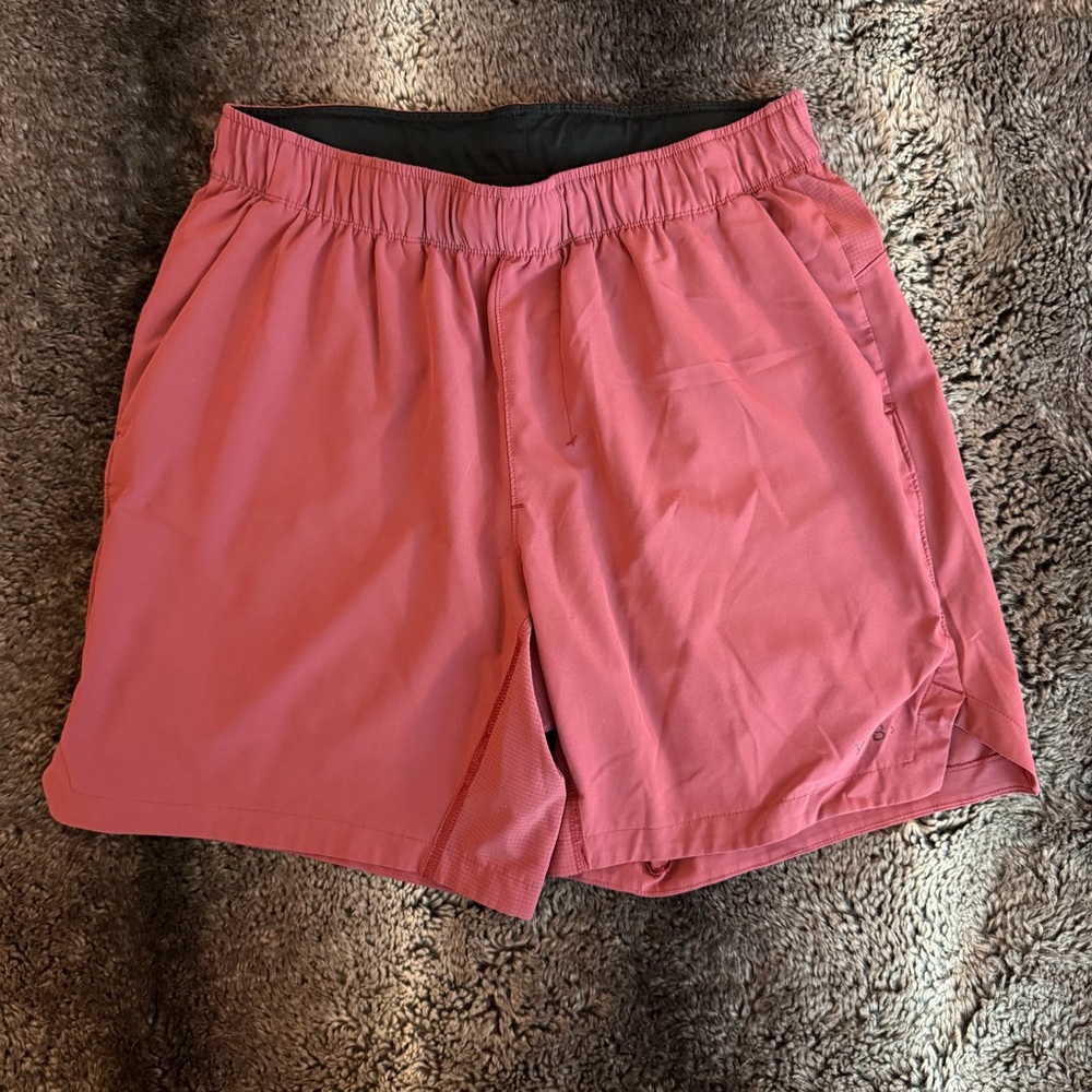 Abercrombie & Fitch Hot Coral YPB Athletic Shorts